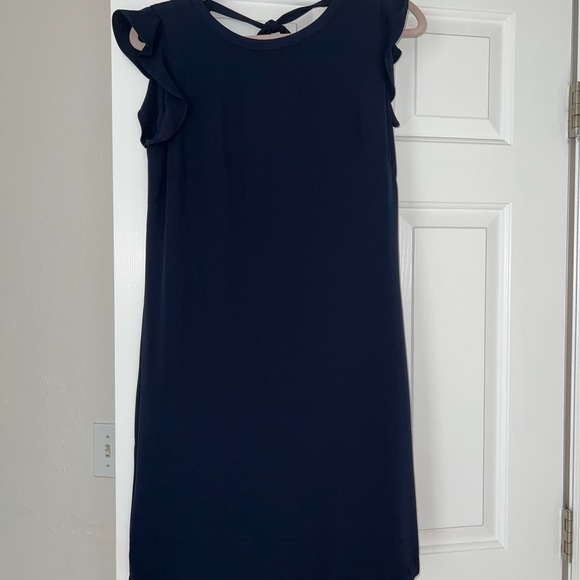 Loft tie back flutter shift dress - Picture 4 of 6